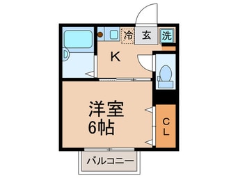間取図 コ－ト風見鶏