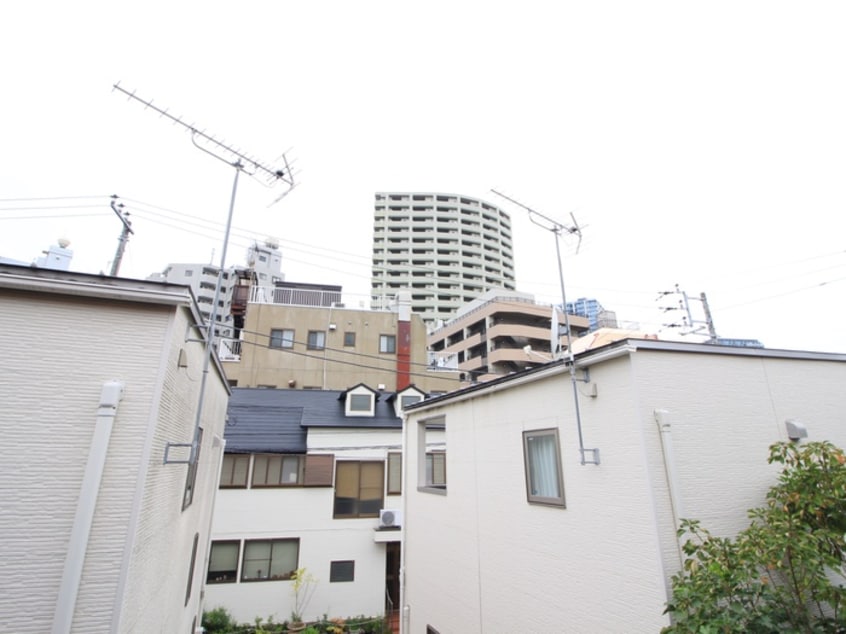 室内からの展望 コ－ト風見鶏