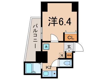 間取図 ヴェルト五反田西（1103）