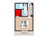 ハレマイレ・北習志野 1Kの間取り