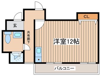 間取図 フラット百合ヶ丘