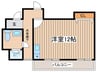 フラット百合ヶ丘 1Rの間取り