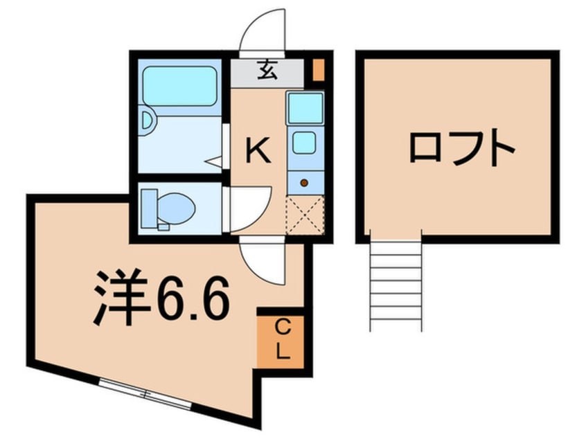 間取図 ラボーナ白幡東町