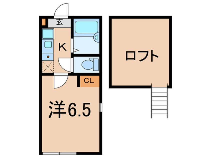 間取図 ラボーナ白幡東町