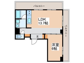 間取図 プライムアーバン浅草