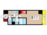 リテラス森下 1Kの間取り