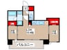 クレヴィアリグゼ錦糸町 2LDKの間取り