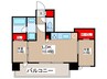 クレヴィアリグゼ錦糸町 2LDKの間取り