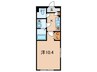Residenceヴィヴィエ文京 1Kの間取り