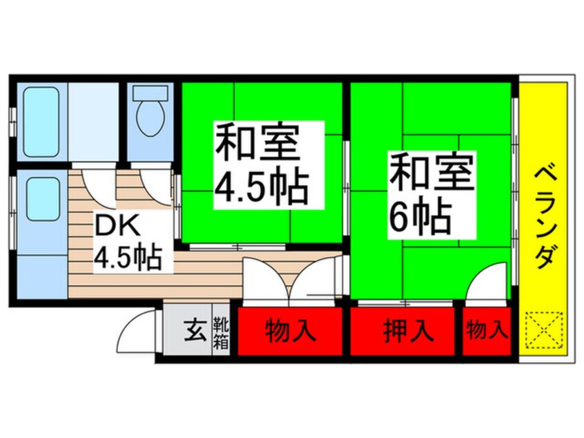 間取図 馬耳山荘