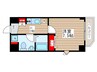 Amavel SUMIDA(204) 1Kの間取り