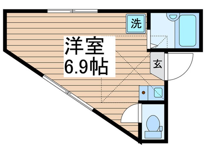 間取り図 ディアコート小岩