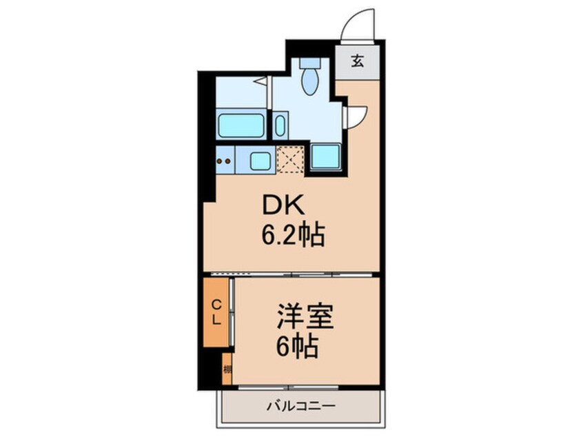 間取図 東建小石川マンション(408)