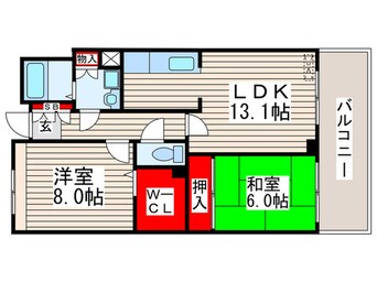 間取図 グレース玄海