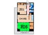 ト－ル・デモア－ル 2DKの間取り