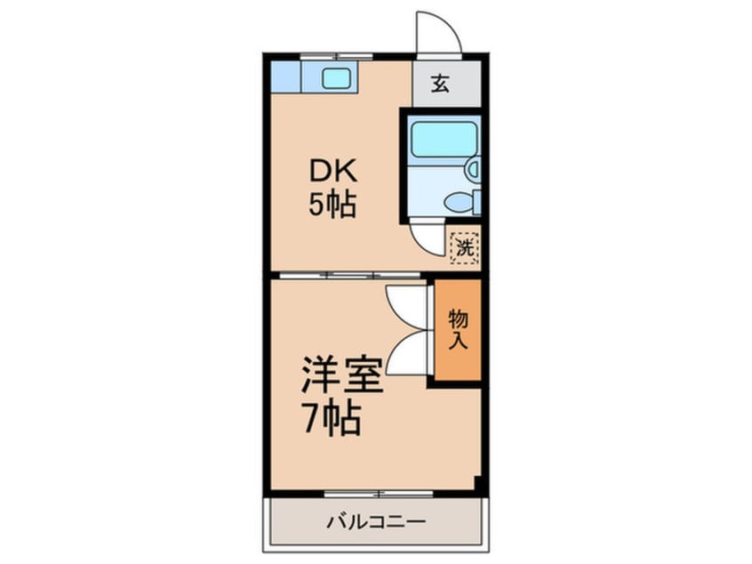 間取図 エイシンハイム
