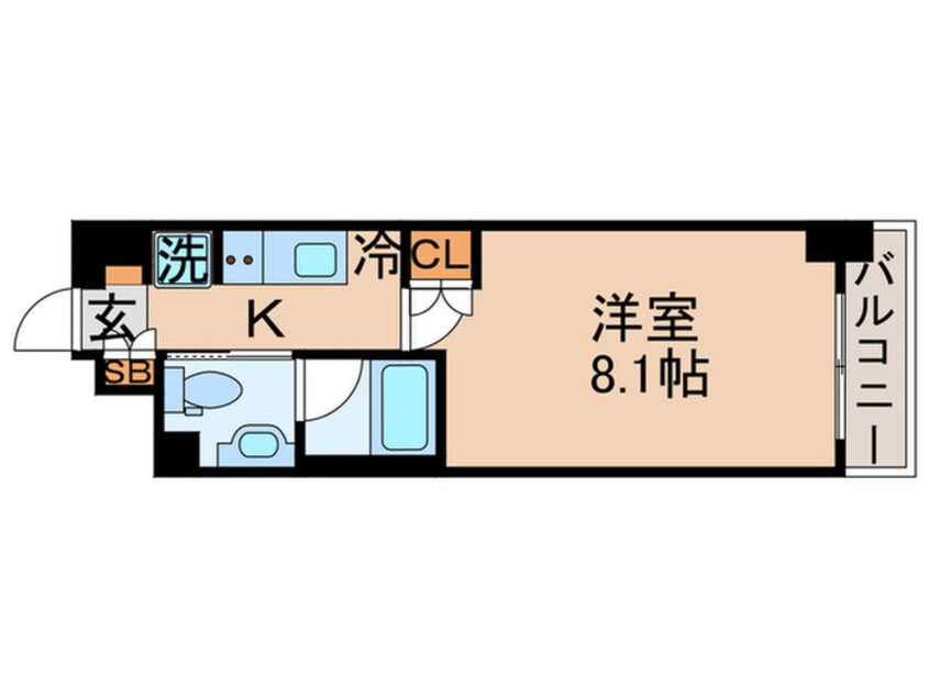 間取図 プライマル勝どき