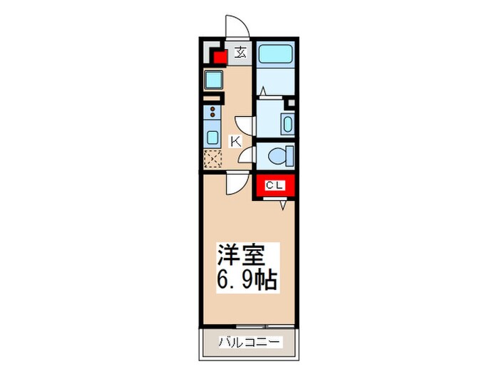 間取り図 ハビテ国立