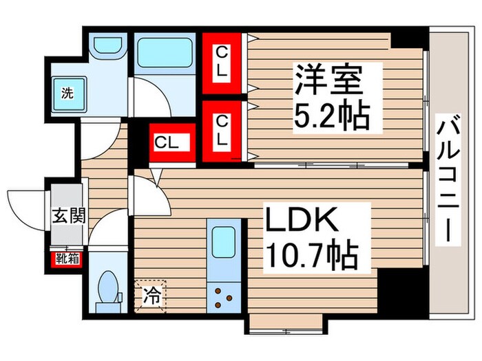 間取り図 LUNIQ錦糸町