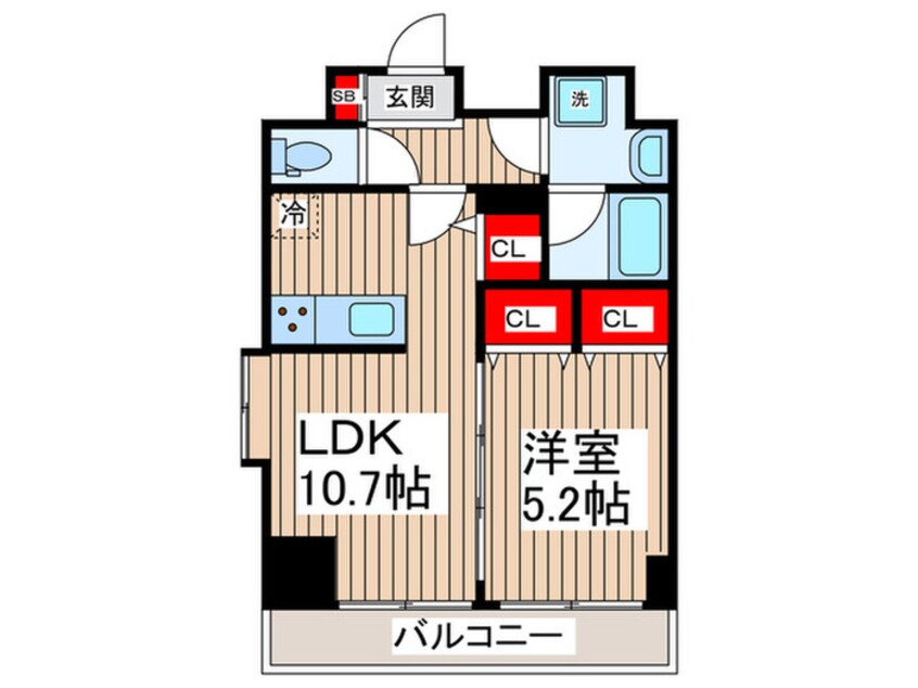 間取図 レオーネ錦糸町Ⅱ