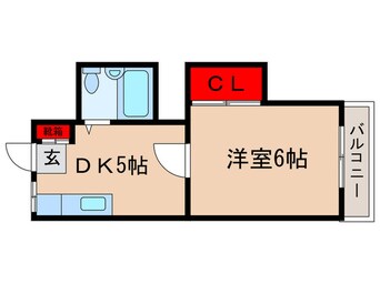 間取図 山口ハイツ大泉