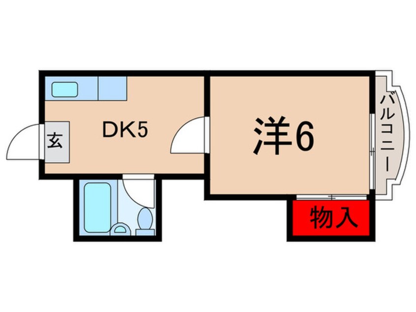 間取図 山口ハイツ大泉