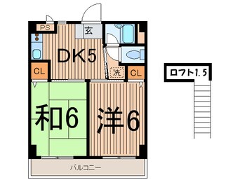 間取図 ドルチェ磯子