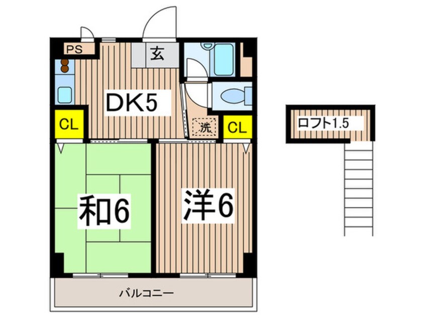 間取図 ドルチェ磯子