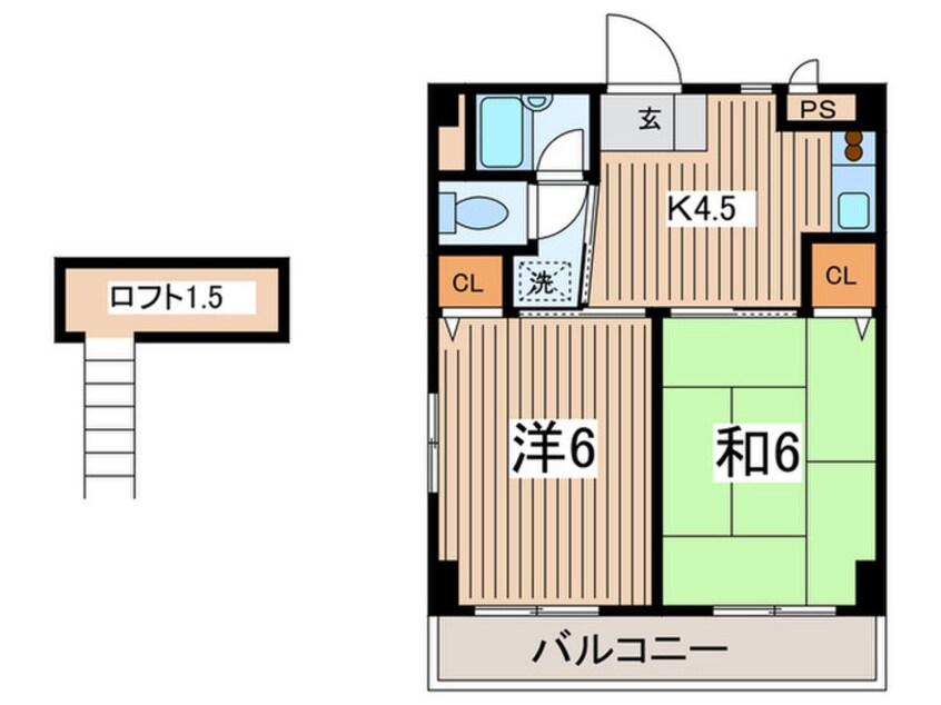 間取図 ドルチェ磯子