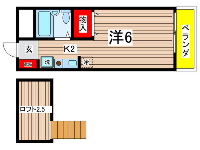 間取図 さくらハイムⅡ