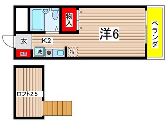 間取図 さくらハイムⅡ