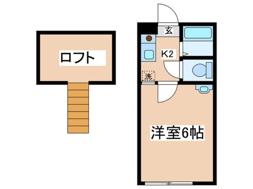 間取図 ロッシェル橋本１号棟