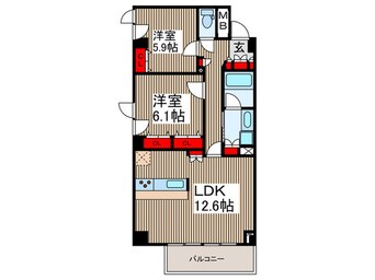 間取図 レジデンス浦和前地