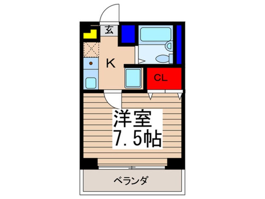 間取図 リヴェール川越