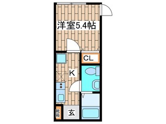 間取図 ミライハイツ深田台