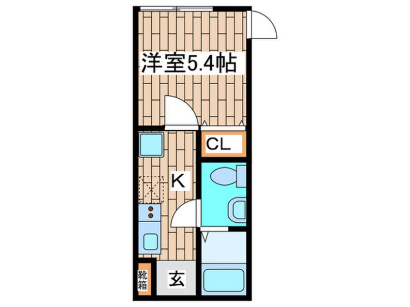 間取図 ミライハイツ深田台