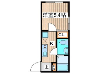 間取図 ミライハイツ深田台