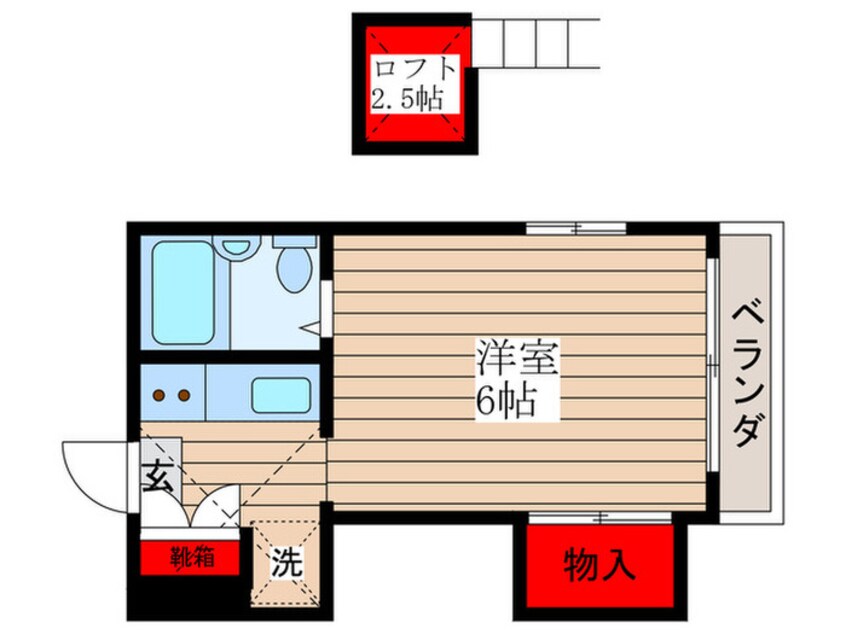 間取図 リヴレーヌ56
