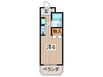 間取図 ウィン大和(404)