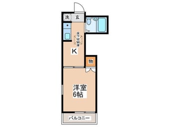 間取図 ベルヴェ霞台Ⅱ