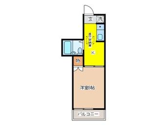 間取図 ベルヴェ霞台Ⅱ