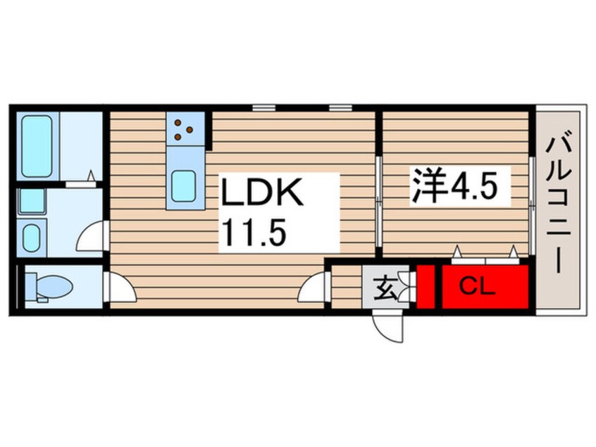 間取図 マスターグレイス