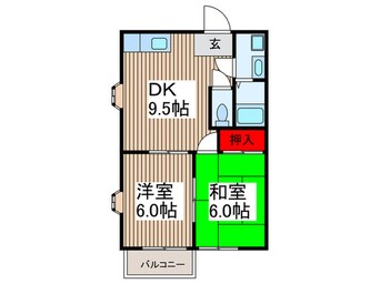 間取図 西台ハイツ