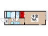 Ｕハイム 1Kの間取り