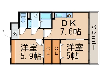間取図 アトリオ石神井公園
