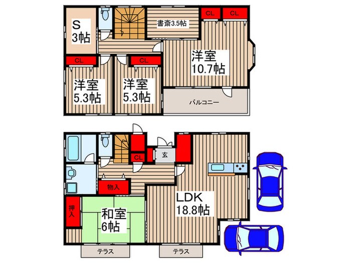 間取り図 志木市本町６丁目戸建て