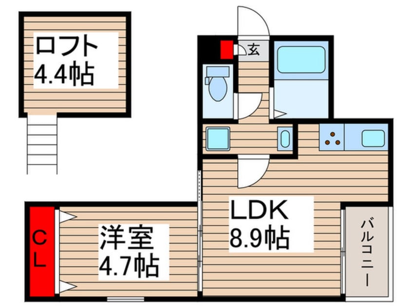 間取図 Park Eze 柏