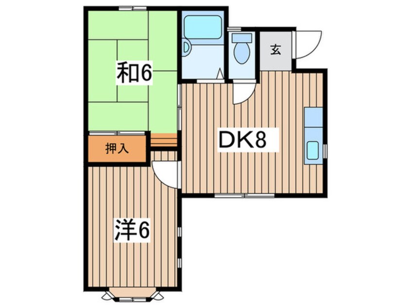 間取図 ビラツィン１