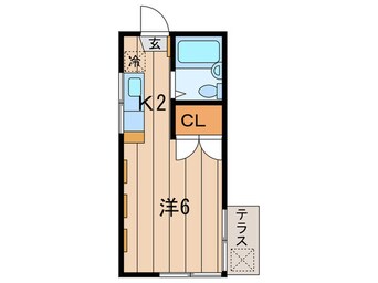 間取図 ハイツ桑原