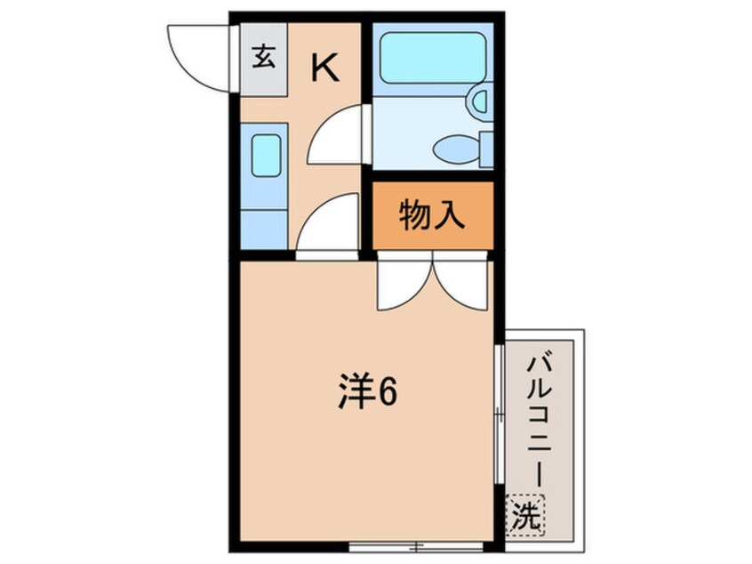 間取図 ハイツ桑原